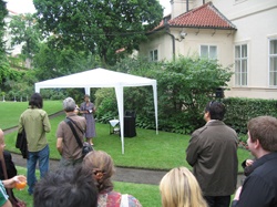 British Embassy Garden Party in honor of the Prague Fringe Festival